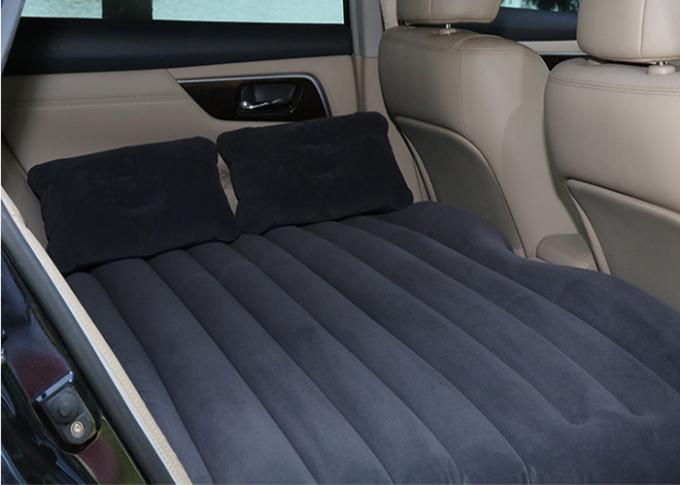 黒く/青の後席の膨脹可能なベッド、旅行のための携帯用膨脹可能な車のマットレス