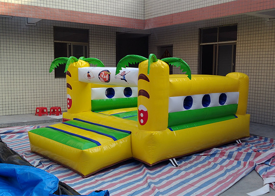 中国 カスタマイズされた魅力的な小型 Inflatables の子供のための膨脹可能な警備員の小さい家 サプライヤー