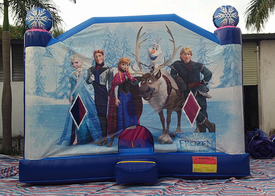 中国 大きい凍らせていた Happy Hop Inflatable Bounce 王女の家の内部のスライド サプライヤー