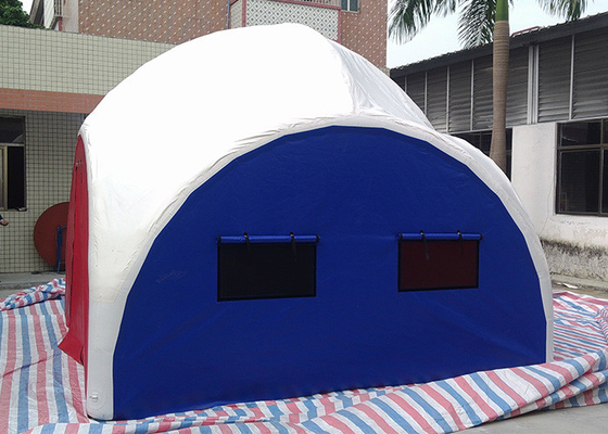 中国 活動またはでき事のための赤く/青の耐久の Iinflatable 家族のテント/膨脹可能な屋外のテント サプライヤー