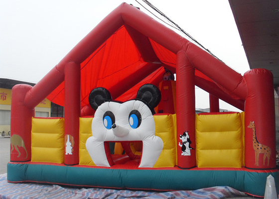 中国 Outoodr ミッキー マウスの大きく膨脹可能な楽しみ公園/漫画の膨脹可能な楽しみの世界 サプライヤー