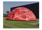 6 本の足の屋外膨脹可能な空気テント ポリ塩化ビニール広告展示会 サプライヤー