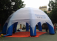 白く/青の膨脹可能なキャンプ テント 10mL X 10mW x 6mH の膨脹可能なでき事のテント ポリ塩化ビニール材料 サプライヤー