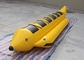 中国 黄色/黒 0.9mm ポリ塩化ビニールは膨脹可能な水おもちゃ水ゲームのバナナ ボートを毛鉤で釣ります 輸出国