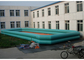 中国 12m * 6m のコマーシャルの正方形使用料/Zorb の球のための膨脹可能な水プール 輸出国