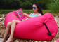 屋外の折りたたみのピンクの浜の使用料260 * 70CMのための膨脹可能なエアー バッグの椅子 サプライヤー