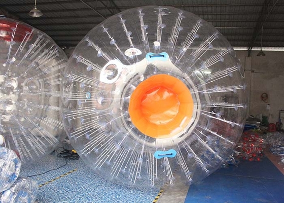 中国 透明で高い耐久性の Zorb の傾斜路の競技場のための膨脹可能なスポーツのゲーム 60kg 工場