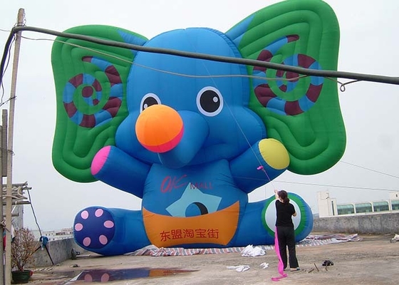 中国 大きいでき事のための 10m 大きく膨脹可能な象/屋外広告の気球 代理店